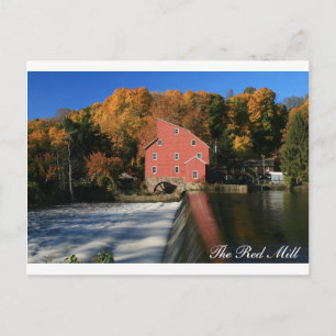 Röda Mill Autumn II-vykort Vykort