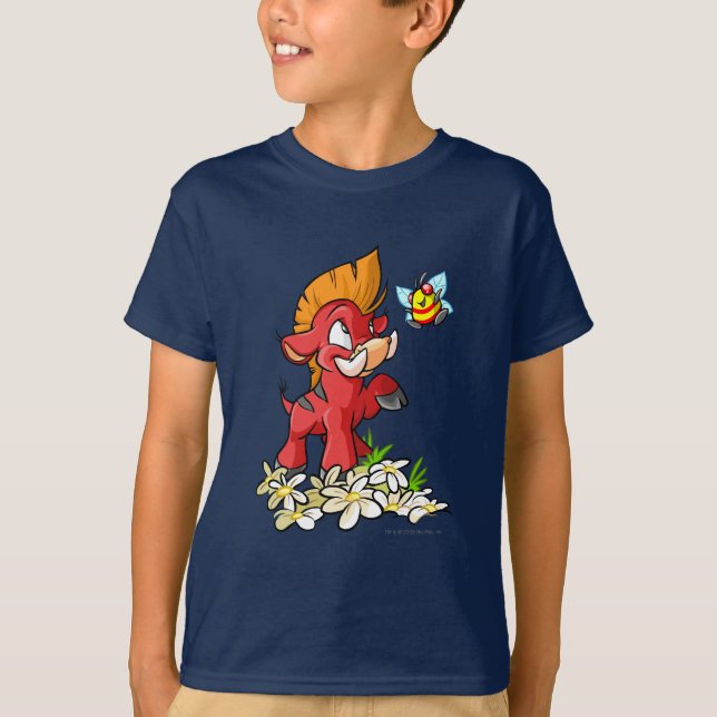 Röda Moehog och rykte Tee Shirt (Framsida)