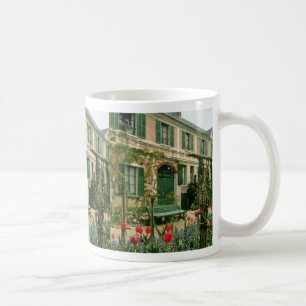 Röda Monets hus och trädgård, Giverny, nordlig Kaffemugg