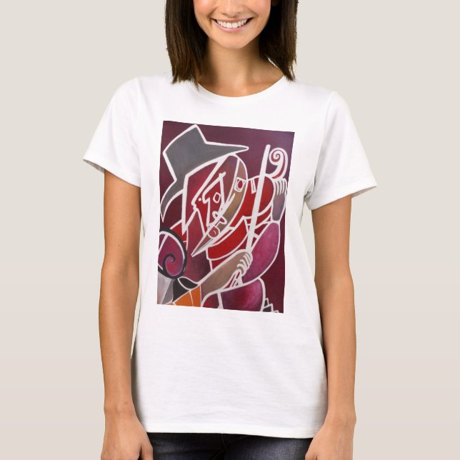 "Röda Monochromatic ", T-shirt (Framsida)