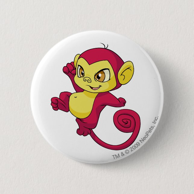 Röda Mynci Knapp (Framsida)