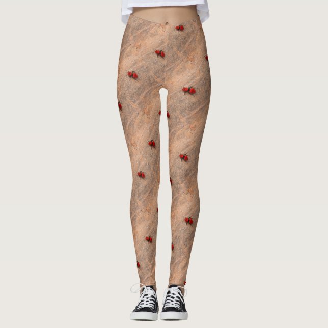 röda myror leggings (Framsida)