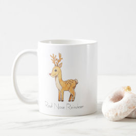 Röda Näsans Ren  Kaffemugg
