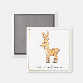 Röda Näsans Ren  Magnet