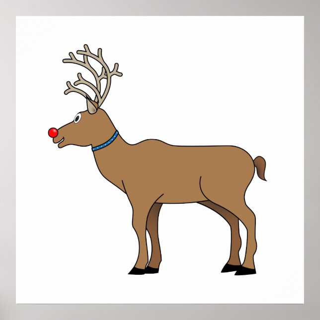 Röda, NLD Reindeer Poster (Framsidan)