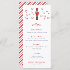 Röda nötknäpparsnören familjens julfest meny