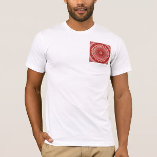 Röda nyanser t shirt