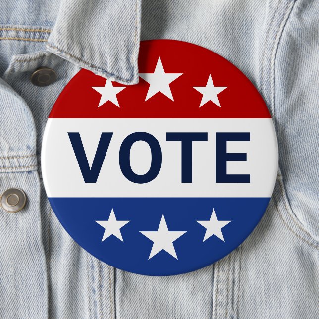 Röda och blå val knapp (In Situ)