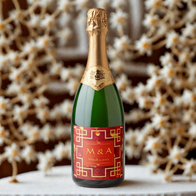 Röda och Guld Dragon Bröllop (Skapare uppladdad)