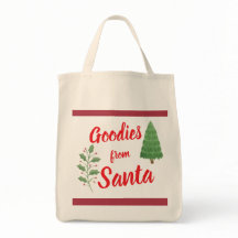 Röda och naturliga färgpresenter från Tomte