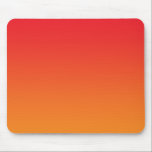 "Röda och orange Ombre", Musmatta<br><div class="desc">"Vadderar den röda och orange Ombre" musen</div>