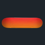 Röda och orange Ombre Skateboard Bräda 21,5 Cm<br><div class="desc">Den röda och orange Ombre skridskon stiger ombord däcket</div>