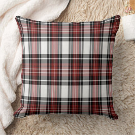 Röda och svarta fläckar kudde