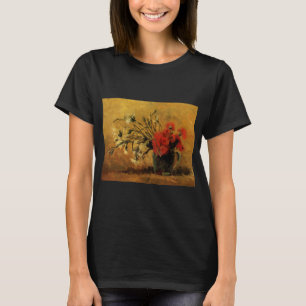 Röda och vita nejlikor av Vincent van Gogh Tee Shirt