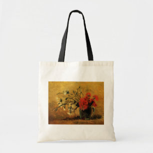 Röda och vita nejlikor av Vincent van Gogh Tygkasse