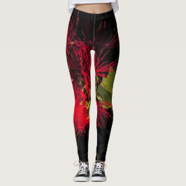 Röda Ohia Leggings