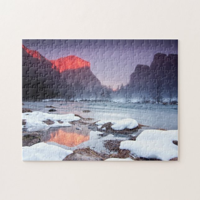 Röda Omega Pussel (Horisontell)