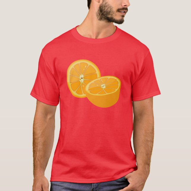 (Röda) orangar, Tee (Framsida)