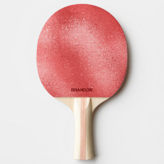 Röda örlogsglas struktur pingisracket