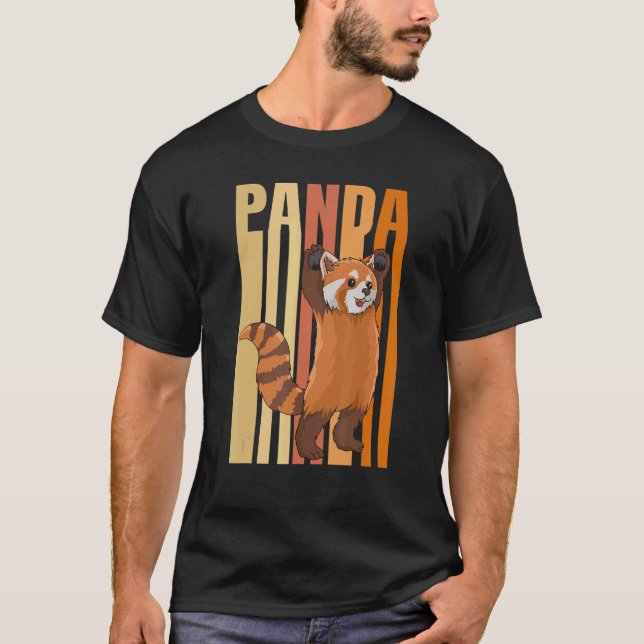 Röda panda för en röd panda Zoo Keeper 1 T Shirt (Framsida)