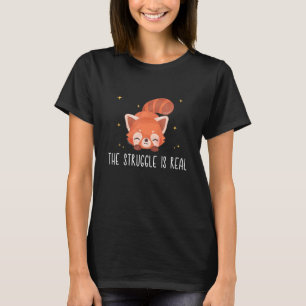 Röda Panda, kampen är riktig Röda Panda 1 T Shirt