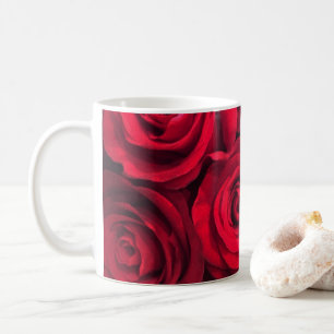 Röda passionro kaffemugg