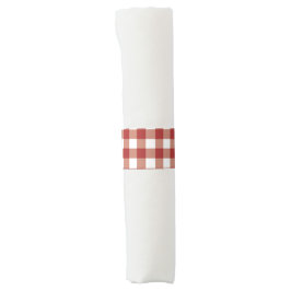 Röda plaid gingham camping födelsedagskalv