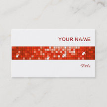 Röda plattan rand vit