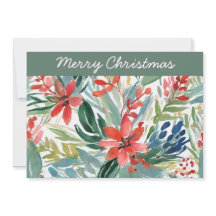 Röda Poinsettia Blommor Blad Elegant Botanisk