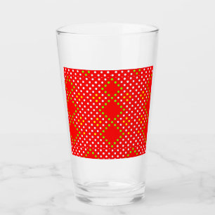 Röda prickar, glas
