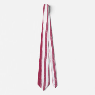 Röda ränder Bordeaux  Slips