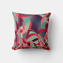 Röda ränder över grått eller blått, skrumpna bilde