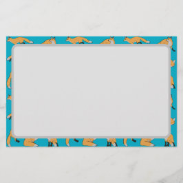 Röda Rävar Brevpapper