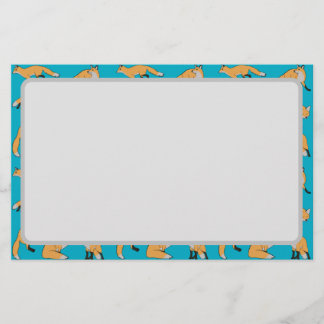 Röda Rävar Brevpapper