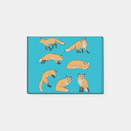 Röda Rävar Post-it Block