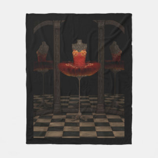 Röda reflexioner för Firebird klassiska balettTutu Fleecefilt