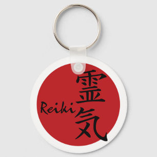Röda Reiki - Nyckelring