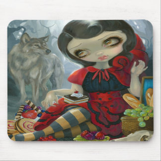 "Röda ridninghuva picknick" Mousepad Musmatta