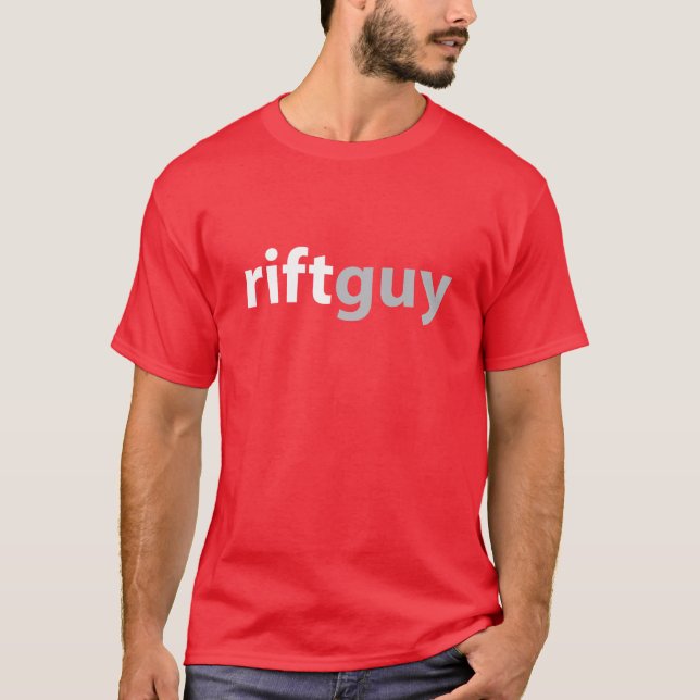 Röda RIFTguy T-shirt (Framsida)