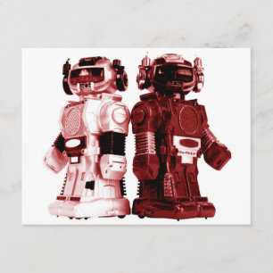 röda robotar inbjudan