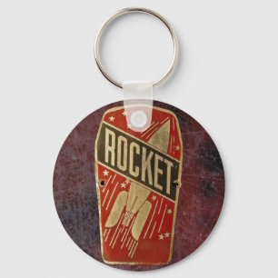 RÖDA ROCKET. NYCKELRING