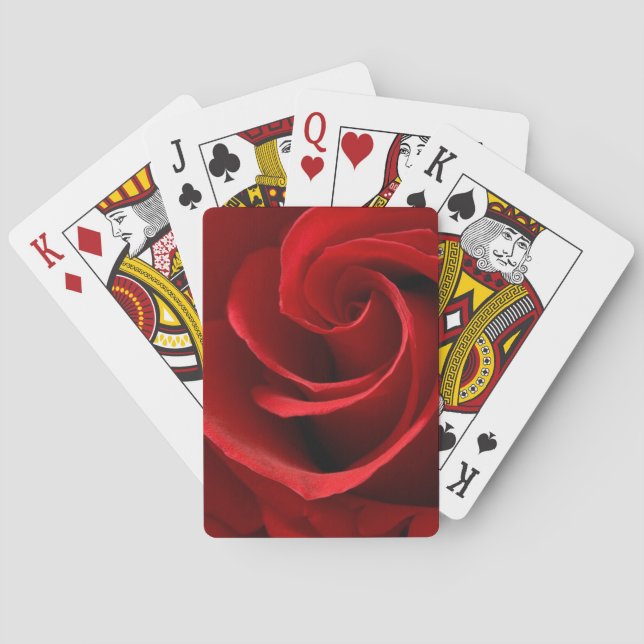 Röda Ros Cykel® Poker spelkort. Kortlek (Baksidan)