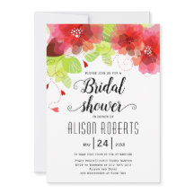 Röda, rosa eteriska blommor bröllop bröllopsdusch