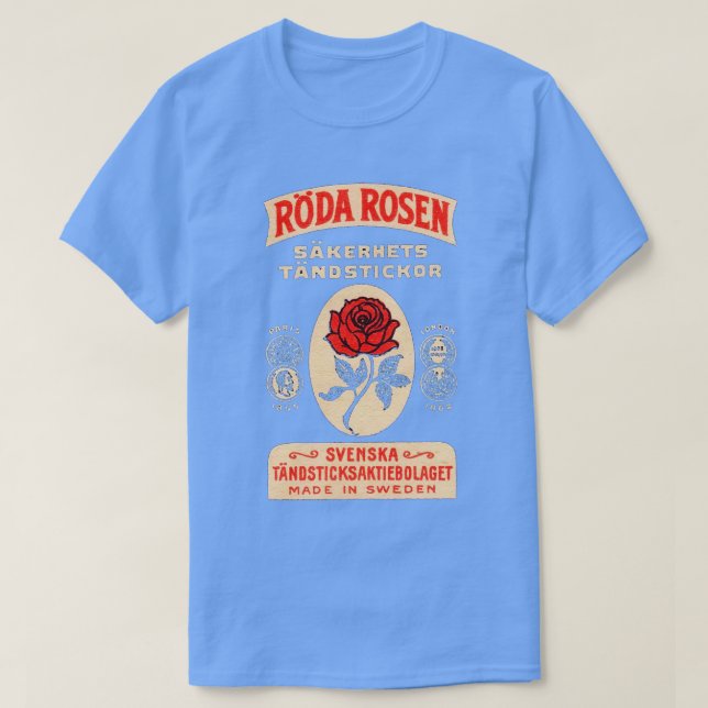 Roda Rosen T Shirt (Design framsida)