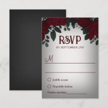 Röda Rosor Babysömn Mörk Romantik Bröllop
