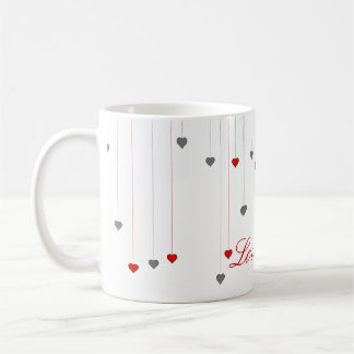 Röda rosor ... engelsk tekopp kaffemugg