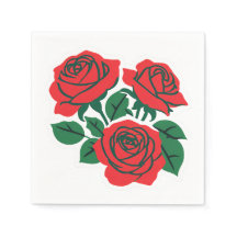 Röda rosor formell bröllopsbukett