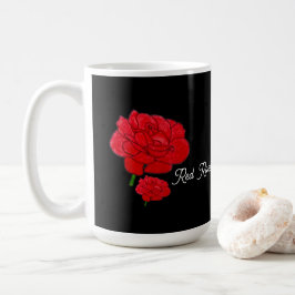 Röda Rosor Kaffemugg
