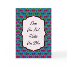 Röda Rosor Saknar Dig Kort | Whimsical Blommig