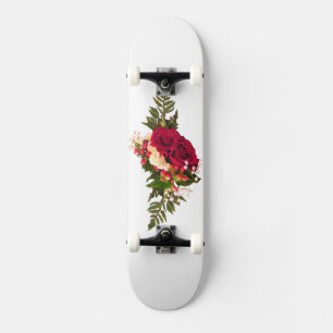 Röda Rosor Swagger Mini Skateboard Bräda 18,5 Cm